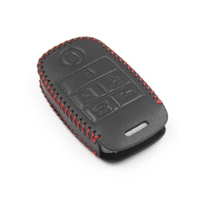 New-Aftermarket-Leather-Case-For-Kia-Smart-Remote-Key-5+1-Buttons-High-Quality-Best-Price---Emirates-Keys