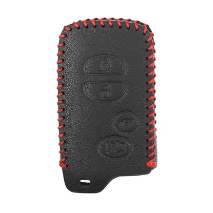 New-Aftermarket-Leather-Case-For-Toyota-Smart-Remote-Key-3+1-Buttons-High-Quality-Best-Price---Emirates-Keys