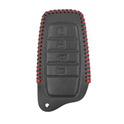 New-Aftermarket-Leather-Case-For-Toyota-Smart-Remote-Key-3+1-Buttons-TY-Q-High-Quality-Best-Price---Emirates-Keys