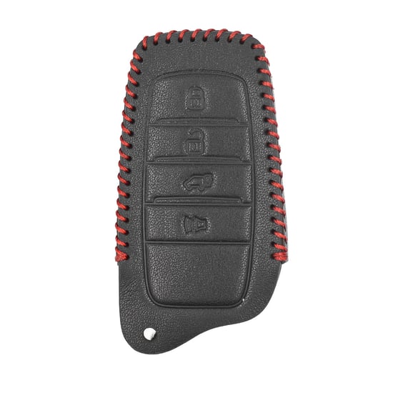 New-Aftermarket-Leather-Case-For-Toyota-Smart-Remote-Key-3+1-Buttons-TY-Q-High-Quality-Best-Price---Emirates-Keys