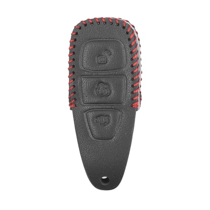 New-Aftermarket-Leather-Case-For-Ford-Smart-Remote-Key-3-Buttons-FD-B-High-Quality-Best-Price---Emirates-Keys