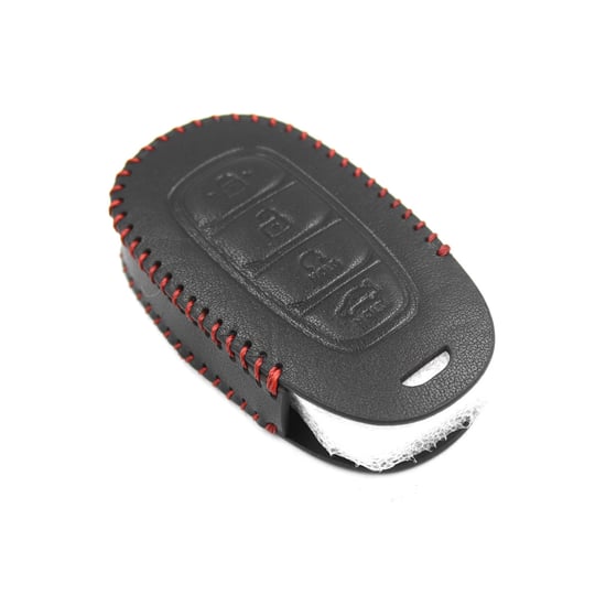New-Aftermarket-Leather-Case-For-Hyundai-Smart-Remote-Key-4-Buttons-HY-X-High-Quality-Best-Price---Emirates-Keys