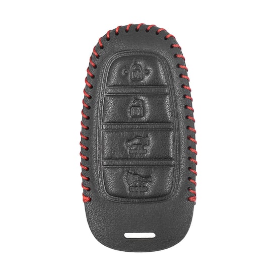 New-Aftermarket-Leather-Case-For-Hyundai-Smart-Remote-Key-4-Buttons-HY-P-High-Quality-Best-Price---Emirates-Keys
