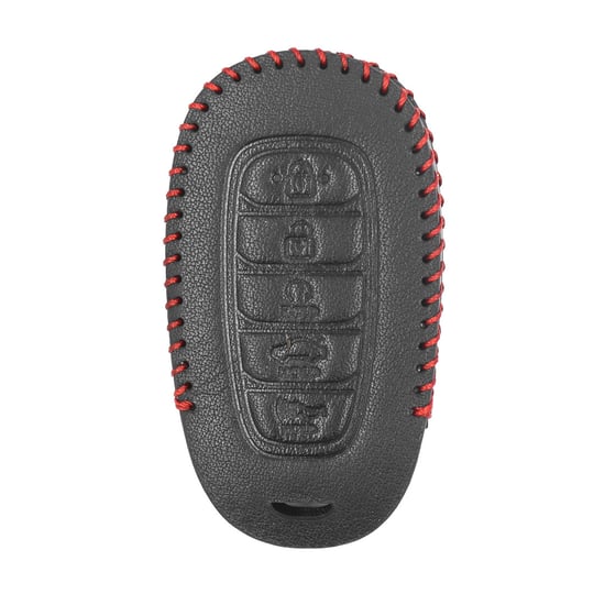 New-Aftermarket-Leather-Case-For-Hyundai-Smart-Remote-Key-5-Buttons-HY-Y-High-Quality-Best-Price---Emirates-Keys
