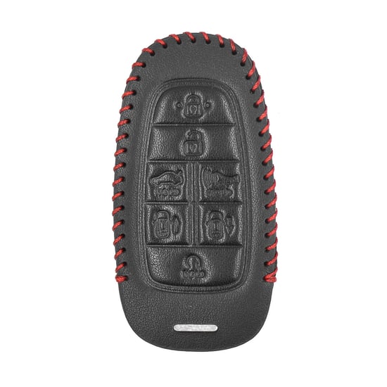 New-Aftermarket-Leather-Case-For-Hyundai-Smart-Remote-Key-7-Buttons-High-Quality-Best-Price---Emirates-Keys