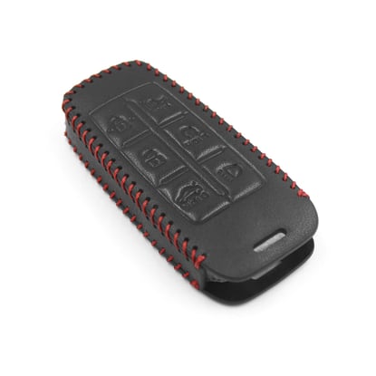New-Aftermarket-Leather-Case-For-Hyundai-Smart-Remote-Key-5+1-Buttons-High-Quality-Best-Price---Emirates-Keys