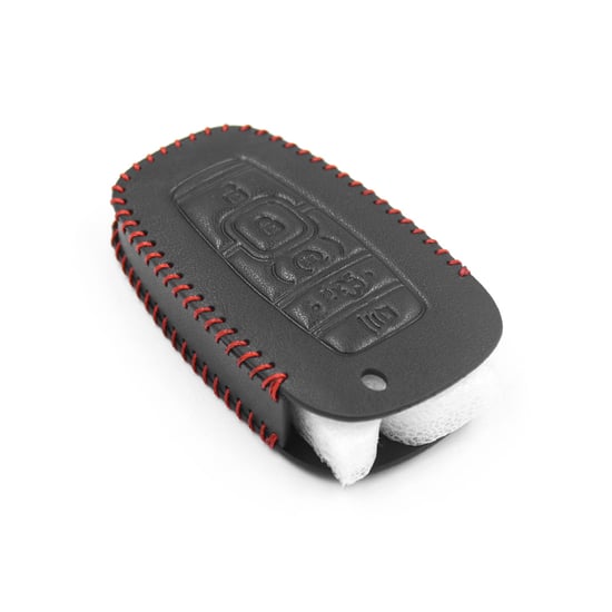 New-Aftermarket-Leather-Case-For-Lincoln-Smart-Remote-Key-4+1-Buttons-LK-D-High-Quality-Best-Price---Emirates-Keys