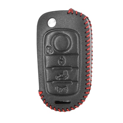 New-Aftermarket-Leather-Case-For-Fiat-Flip-Remote-Key-4-Buttons-FIA-C-High-Quality-Best-Price---Emirates-Keys
