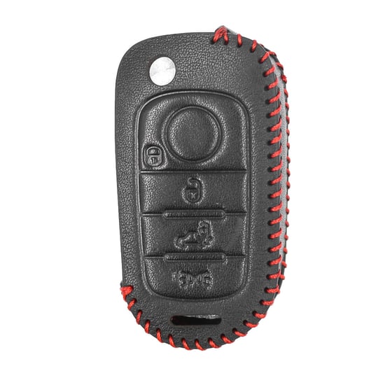 New-Aftermarket-Leather-Case-For-Fiat-Flip-Remote-Key-4-Buttons-FIA-C-High-Quality-Best-Price---Emirates-Keys