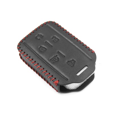 New-Aftermarket-Leather-Case-For-GMC-Smart-Remote-Key-4+1-Buttons-High-Quality-Best-Price---Emirates-Keys