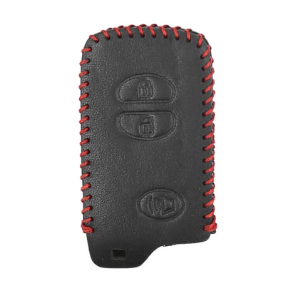 New-Aftermarket-Leather-Case-For-Toyota-Smart-Remote-Key-2+1-Buttons-High-Quality-Best-Price---Emirates-Keys