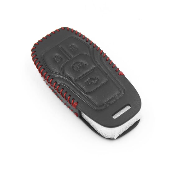 New-Aftermarket-Leather-Case-For-Lincoln-Smart-Remote-Key-4-Buttons-LK-A-High-Quality-Best-Price---Emirates-Keys