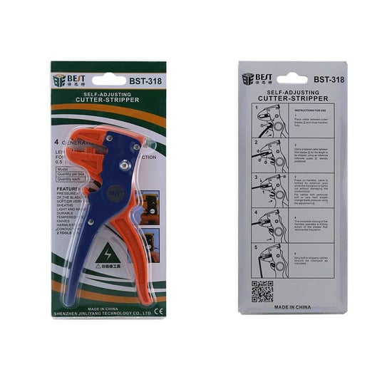 Stainless-Steel-Mini-Pliers-Wholesale,-Self-Adjusting-Crimping-Pliers,-China-Cutting-Pliers-Factory,-Power-Wire-Stripper-and-Cutter-package