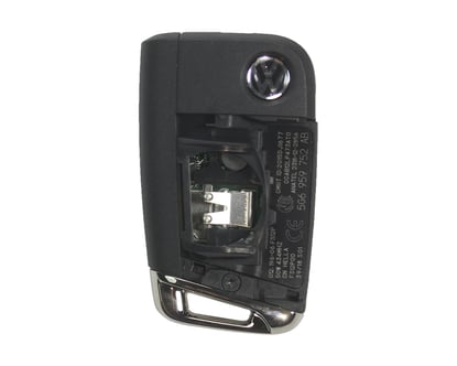 ON-SALE---VW-2019-MQB-Flip-Remote-Key-3-Buttons-433MHz-Megamos-AES-Hardware-Version-H91-Software-Version-006A-P-N-5G6959752AG--