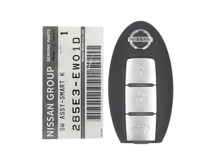 Brand-NEW-Nissan-BLUEBIRD-SYLPHY-2008-2009-Genuine-OEM-Smart-Remote-Key-3-Buttons-315MHz-285E3-EW01D-without-Transponder,-FCCID:-CWTWBJ482---Emirates-Keys