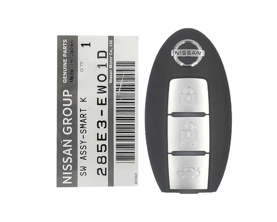 Brand-NEW-Nissan-BLUEBIRD-SYLPHY-2008-2009-Genuine-OEM-Smart-Remote-Key-3-Buttons-315MHz-285E3-EW01D-without-Transponder,-FCCID:-CWTWBJ482---Emirates-Keys