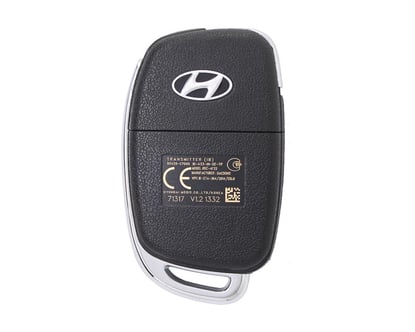 Hyundai-I20-2015-2016-Genuine-Flip-Remote-Key-3-Buttons-433MHz-95430-C7600-95430C7600---FCCID:-RKE-4F22---MK3