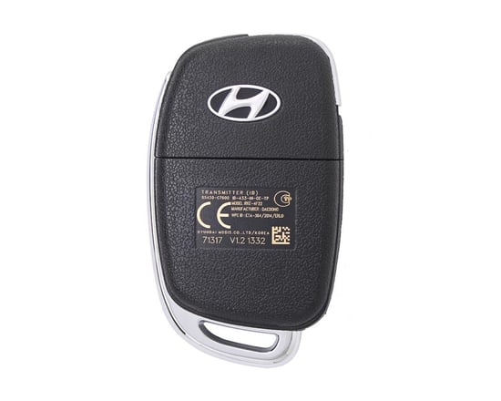Hyundai-I20-2015-2016-Genuine-Flip-Remote-Key-3-Buttons-433MHz-95430-C7600-95430C7600---FCCID:-RKE-4F22---MK3
