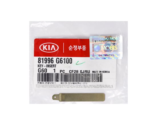 KIA-Picanto-Morning--2017-2019-Genuine-OEM-Flip-Remote-Blade-HU134-Manufacturer-Part-Number:-81996-G6100---81996-H8100---Emirates-Keys