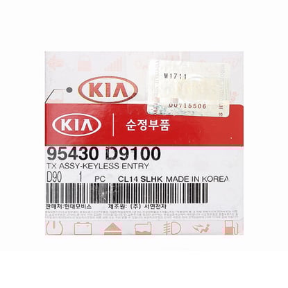 Brand-NEW-KIA-Sportage-2016-2020-Genuine-OEM-Flip-Remote-Key-4-Buttons-433MHz-95430-D9100-95430D9100,-FCCID:-TQ8-RKE-4F27---Emirates-Keys