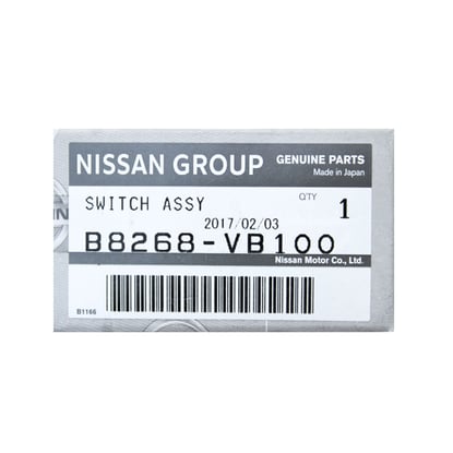 NEW-Nissan-Patrol-2003-2005-Genuine-Remote-2-Buttons-315MHz-B8268-VB100-B8268VB100---FCCID:-KBRASUA08---Emirates-Keys