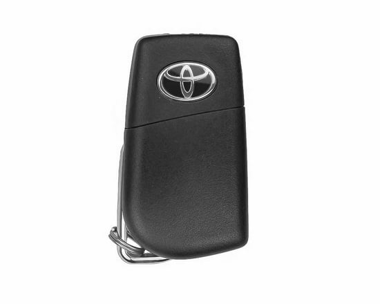 Brand-New-Toyota-Corolla-Auris-2013-2015-Genuine-OEM-Flip-Remote-Key-2-Buttons-315MHz-89070-12A20-8907012A20---Emirates-Keys