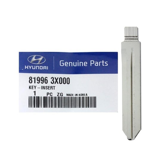 New-Hyundai-Elantra-2012-Genuine-OEM-Flip-Remote-Key-Blade-Manufacturer-Part-Number:-81996-3X000----MK3