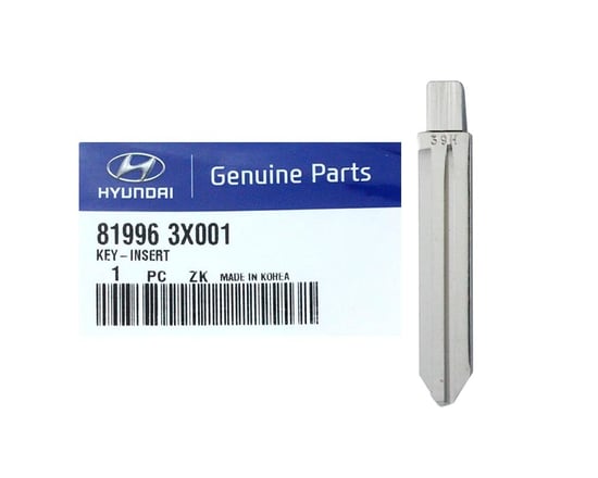 New-Hyundai-Elantra-2012-Genuine-OEM-Flip-Remote-Key-blade-Manufacturer-Part-Number:-81996-3X001---MK3