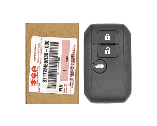 New-Suzuki-Swift-2018-Genuine-OEM-Smart-Remote-Key-3-Buttons-433MHz-Manufacturer-Part-Number:-37172M55R30---Transponder-ID:-NCF29A1X-HITAG-3---ID47