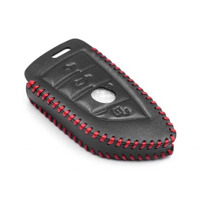 New-Aftermarket-Leather-Case-For-BMW-CAS4-F-Series-Blade-Remote-Key-4-Buttons-High-Quality-Best-Price---Emirates-Keys