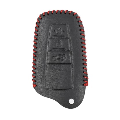 New-Aftermarket-Leather-Case-For-Toyota-RAV4-Corolla-Highlander-Smart-Remote-Key-3-Buttons-High-Quality-Best-Price---Emirates-Keys