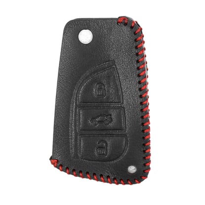 New-Aftermarket-Leather-Case-For-Toyota-Flip-Smart-Remote-Key-3-Buttons-High-Quality-Best-Price---Emirates-Keys