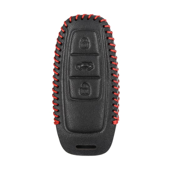 New-Aftermarket-Leather-Case-For-New-Audi-Smart-Remote-Key-3-Buttons-High-Quality-Best-Price---Emirates-Keys
