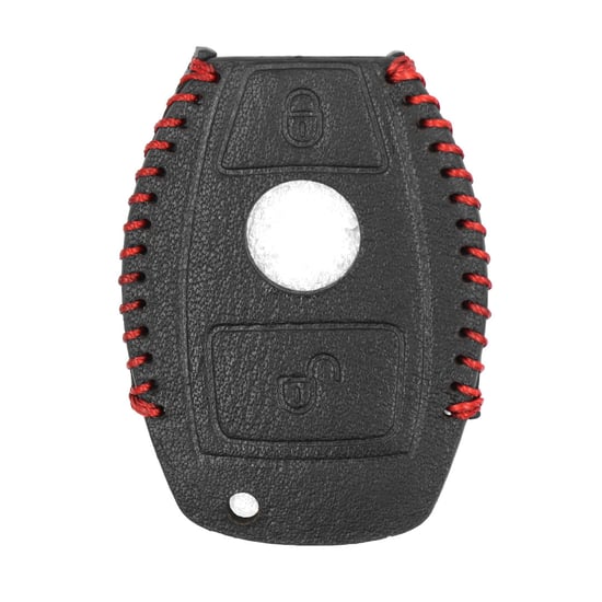 New-Aftermarket-Leather-Case-For-Mercedes-Benz-Smart-Remote-Key-2-Buttons-High-Quality-Best-Price---Emirates-Keys