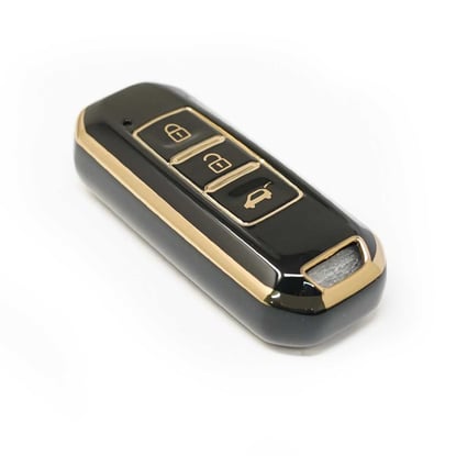 New-Aftermarket-Nano-High-Quality-Cover-For-Baojun-Smart-Remote-Key-3-Buttons-Black-Color---Emirates-Keys