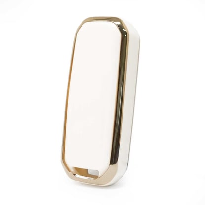 New-Aftermarket-Nano-High-Quality-Cover-For-Baojun-Smart-Remote-Key-3-Buttons-White-Color---Emirates-Keys