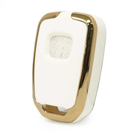 New-Aftermarket-Nano-High-Quality-Cover-For-Honda-Remote-Key-2-Buttons-White-Color-D11J2---Emirates-Keys