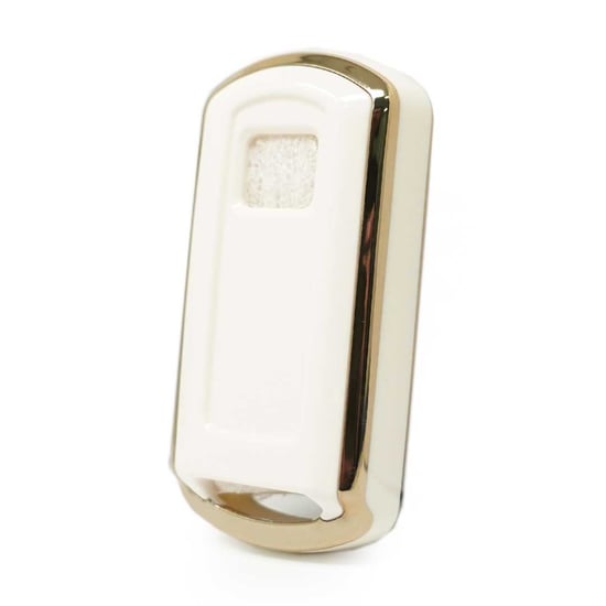 New-Aftermarket-Nano-High-Quality-Cover-For-Honda-Remote-Key-2-Buttons-White-Color-F11J---Emirates-Keys