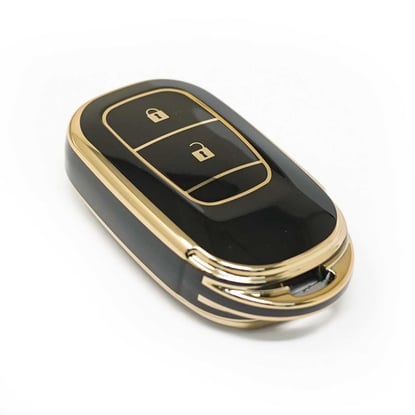 New-Aftermarket-Nano-High-Quality-Cover-For-Honda-Remote-Key-2-Buttons-Black-Color-G11J2---Emirates-Keys