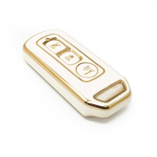 New-Aftermarket-Nano-High-Quality-Cover-For-Honda-Remote-Key-3-Buttons-White-Color-I11J---Emirates-Keys