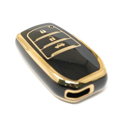 New-Aftermarket-Nano-High-Quality-Cover-For-Toyota-Remote-Key-3-Buttons-Black-Color-A11J3H---Emirates-Keys