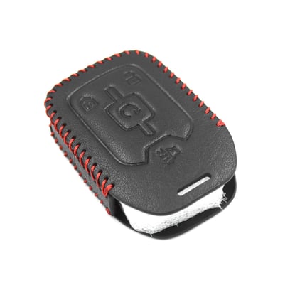 New-Aftermarket-Leather-Case-For-GMC-Chevrolet--Smart-Remote-Key-3+1-Buttons-GMC-B-High-Quality-Best-Price---Emirates-Keys