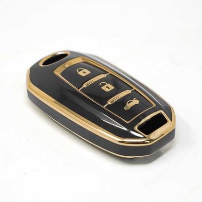 New-Aftermarket-Nano-High-Quality-Cover-For-Infiniti-Remote-Key-3-Buttons-Sedan-Black-Color---Emirates-Keys