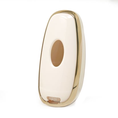 New-Aftermarket-Nano-High-Quality-Cover-For-Hyundai-Remote-Key-Key-6+1-Auto-Start-Buttons-White-Color---Emirates-Keys