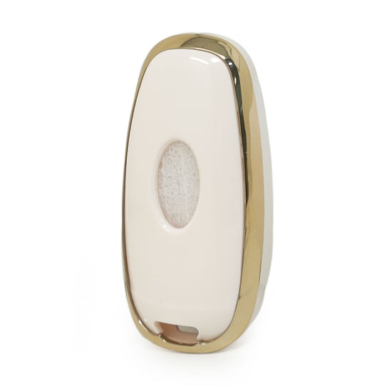 New-Aftermarket-Nano-High-Quality-Cover-For-Hyundai-Sonata-Remote-Key-4+1-Auto-Start-Buttons-White-Color---Emirates-Keys