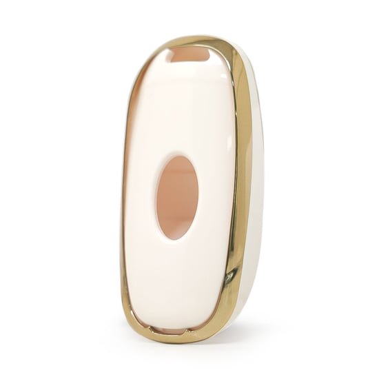 New-Aftermarket-Nano-High-Quality-Cover-For-Hyundai-Sonata-Remote-Key-4-Buttons-Auto-Start-White-Color---Emirates-Keys