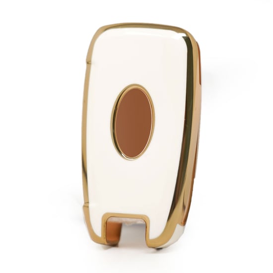 New-Aftermarket-Nano-High-Quality-Cover-For-Hyundai-2020-Flip-Remote-Key-3-Buttons-White-Color---Emirates-Keys