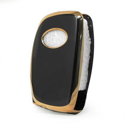 New-Aftermarket-Nano-High-Quality-Cover-For-Hyundai-Sonata-Flip-Remote-Key-3-Buttons-Black-Color---Emirates-Keys