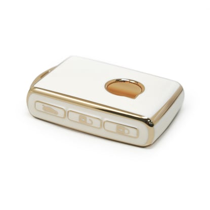 New-Aftermarket-Nano-High-Quality-Cover-For-Volvo-Smart-Remote-Key-White-Color---Emirates-Keys