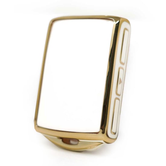 New-Aftermarket-Nano--High-Quality-Cover-For-Volvo-S90-Smart-Remote-Key-White-Color---Emirates-Keys